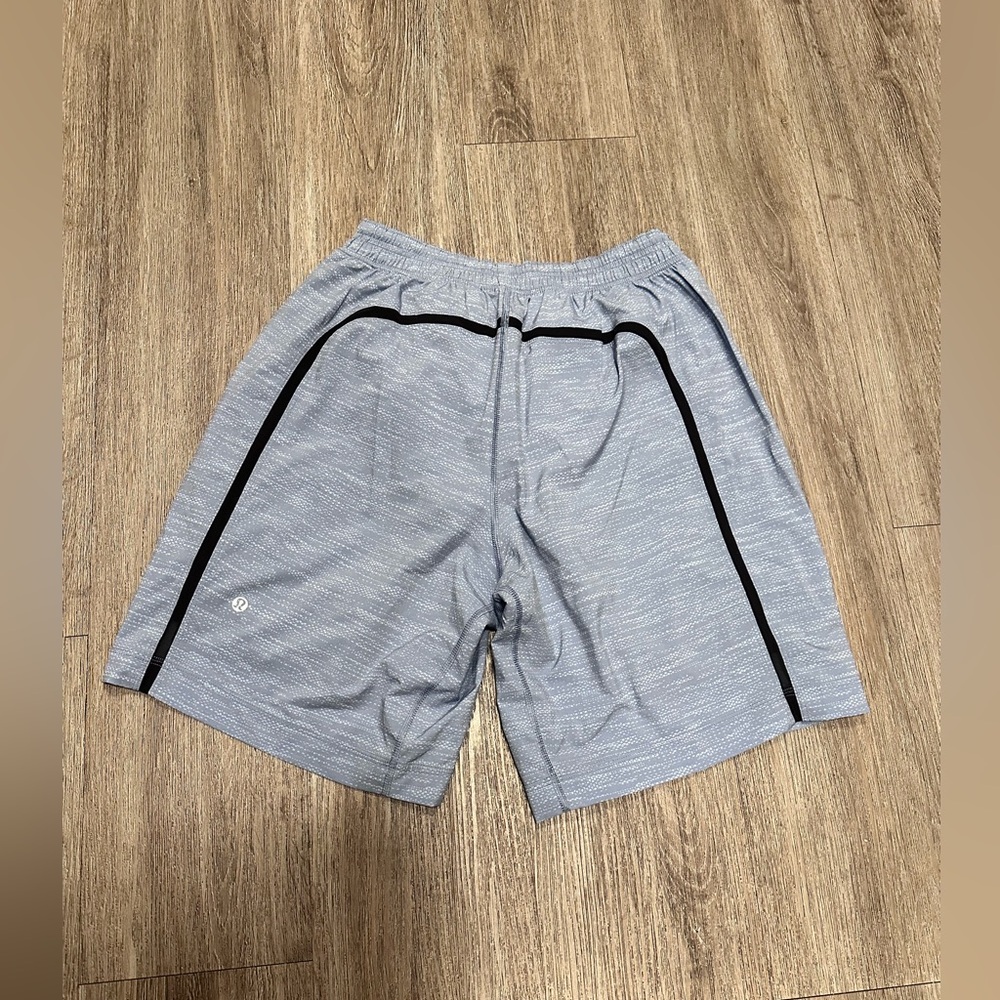 Lululemon Pace Breaker Short 9" Linerless Sea Salt Light Grey SLTC 58895